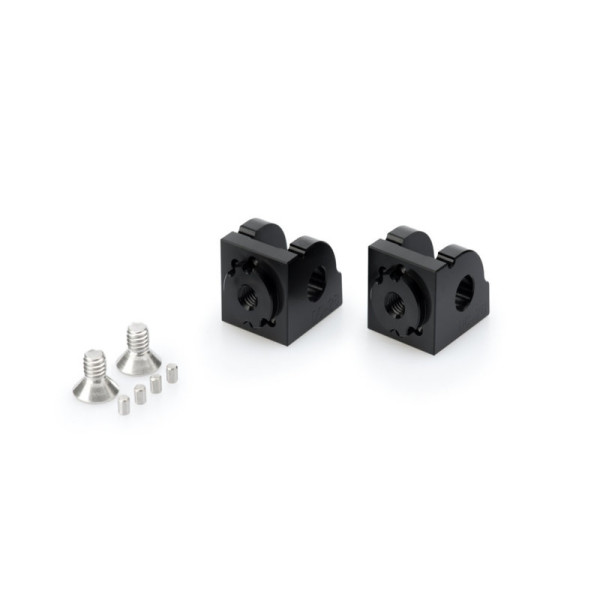 Puig Adjustable Footpeg Adaptors Black
